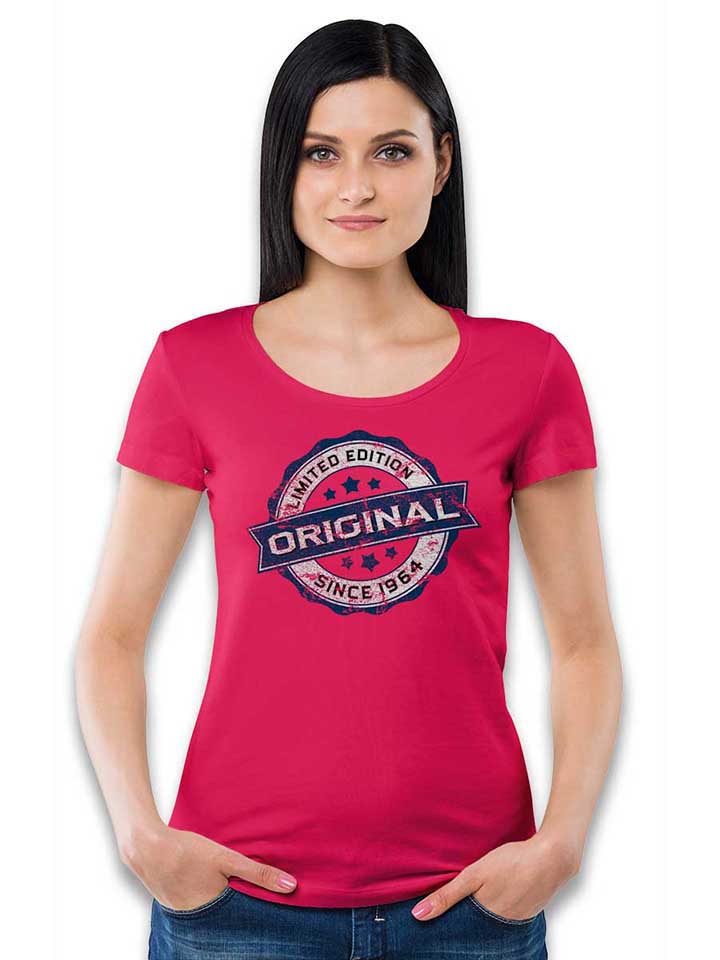 original-since-1964-damen-t-shirt fuchsia 2