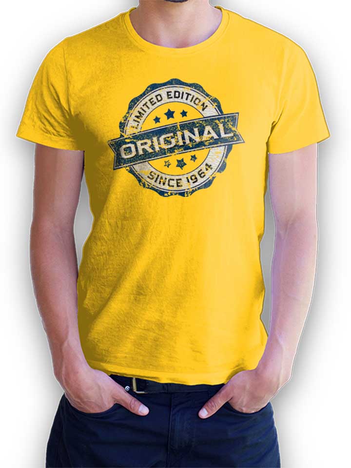 Original Since 1964 T-Shirt gelb L