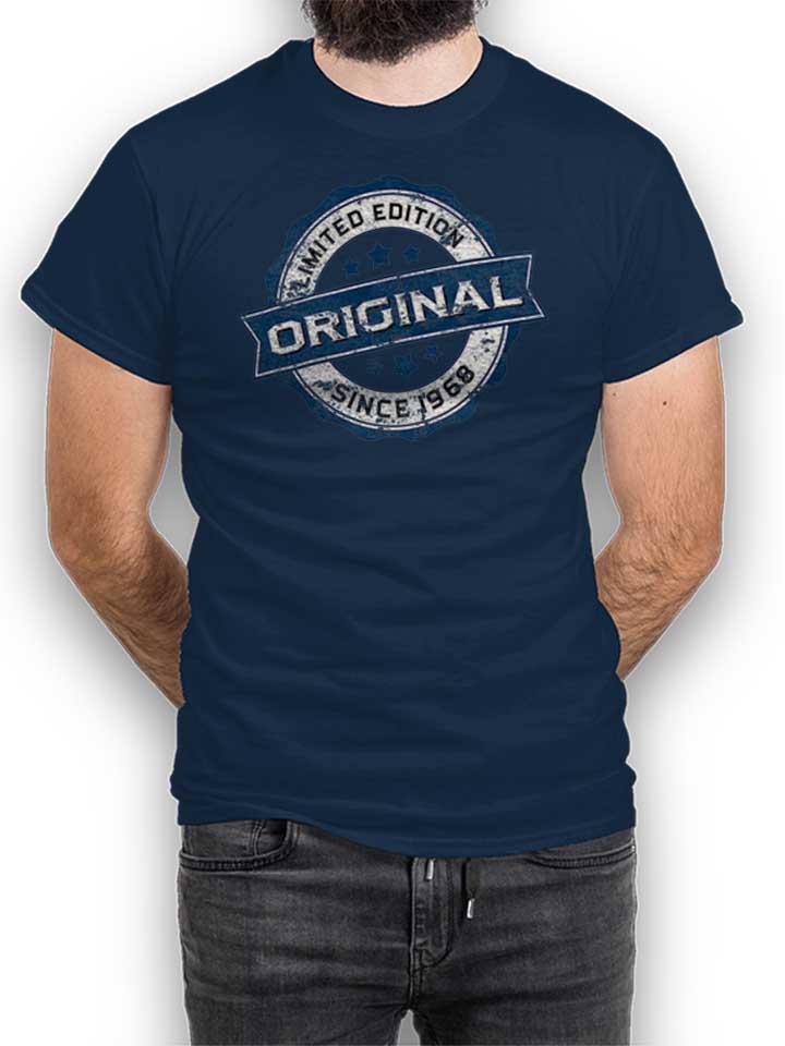 Original Since 1968 Kinder T-Shirt dunkelblau 110 / 116
