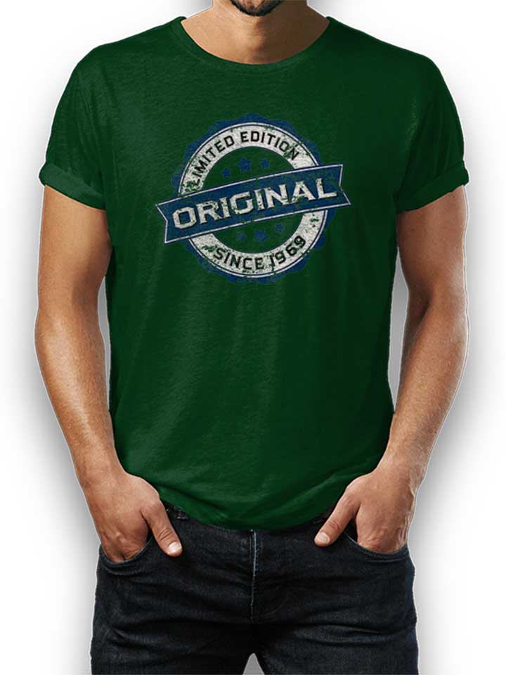 Original Since 1969 Camiseta verde-oscuro L