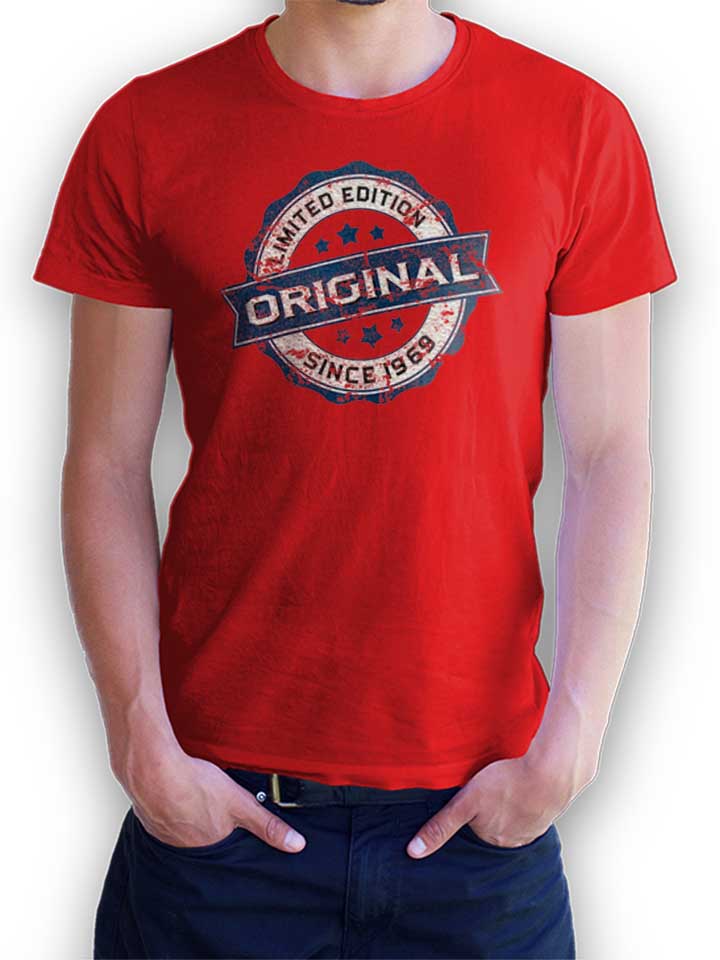 Original Since 1969 Camiseta rojo L