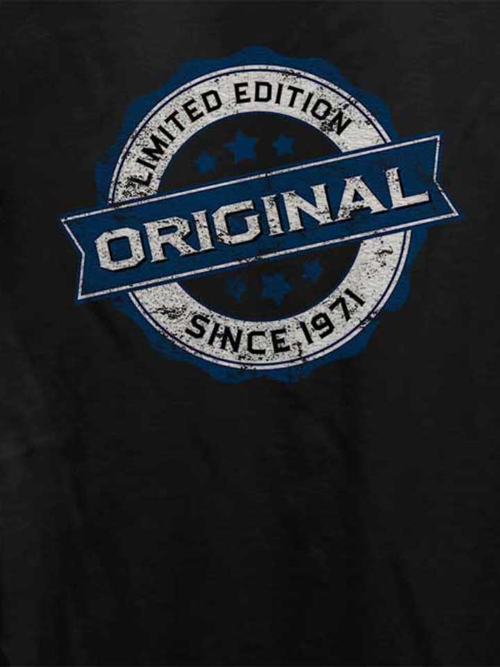 original-since-1971-damen-t-shirt schwarz 4