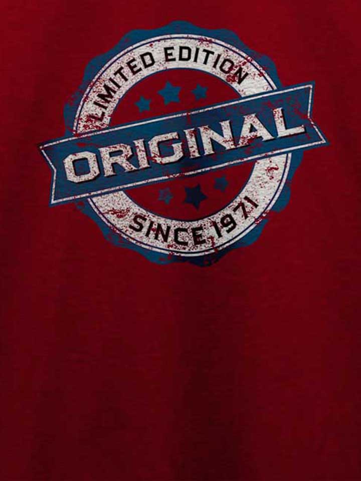 original-since-1971-t-shirt bordeaux 4