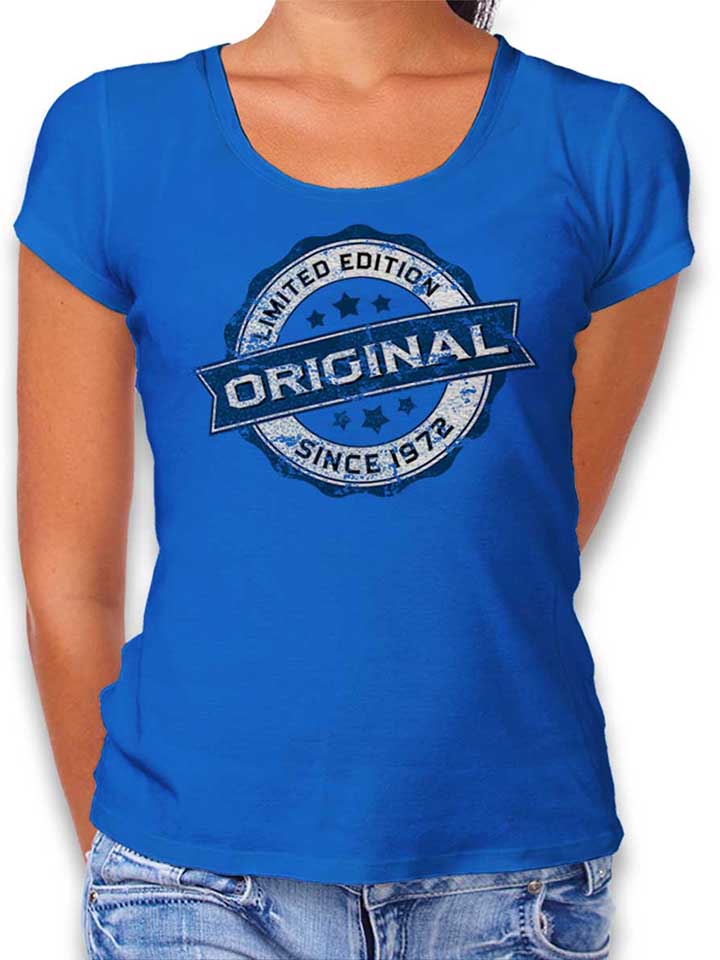 Original Since 1972 Damen T-Shirt royal L