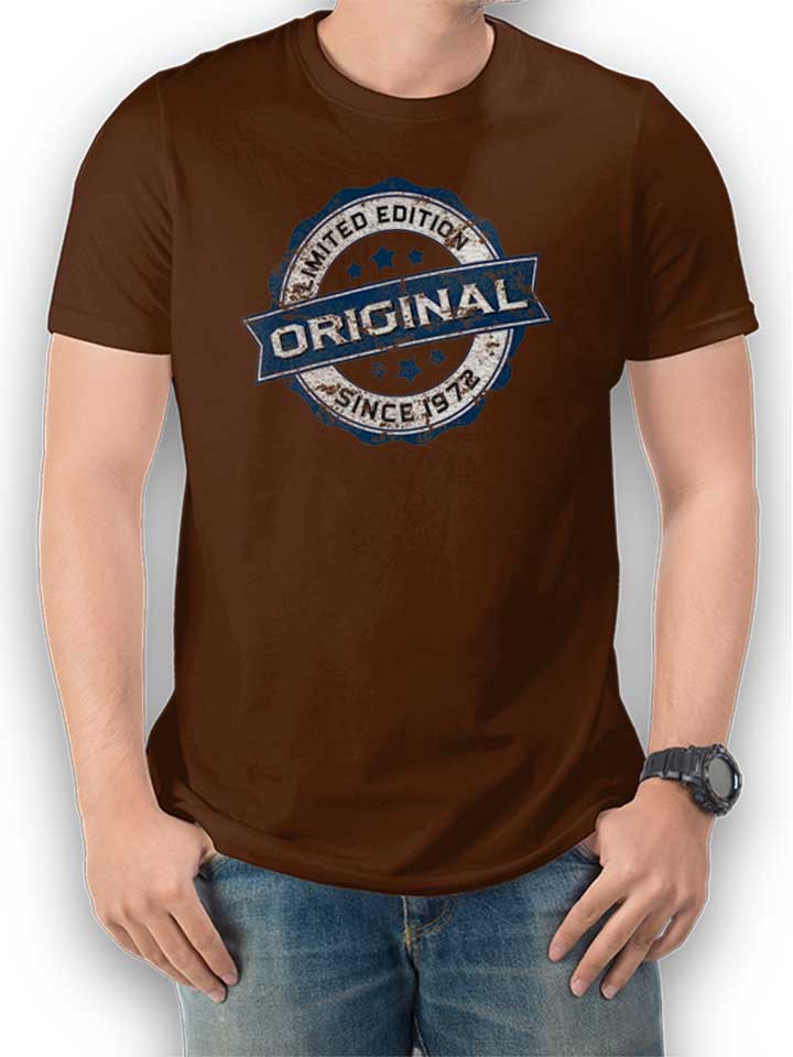 Original Since 1972 T-Shirt braun L