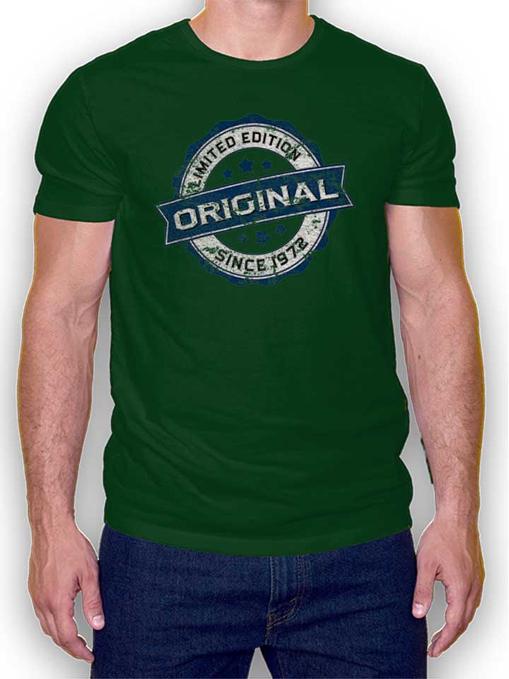 Original Since 1972 T-Shirt dunkelgruen L