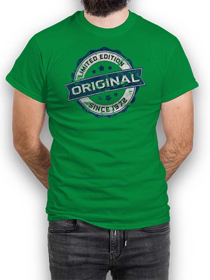 Original Since 1972 Camiseta verde L