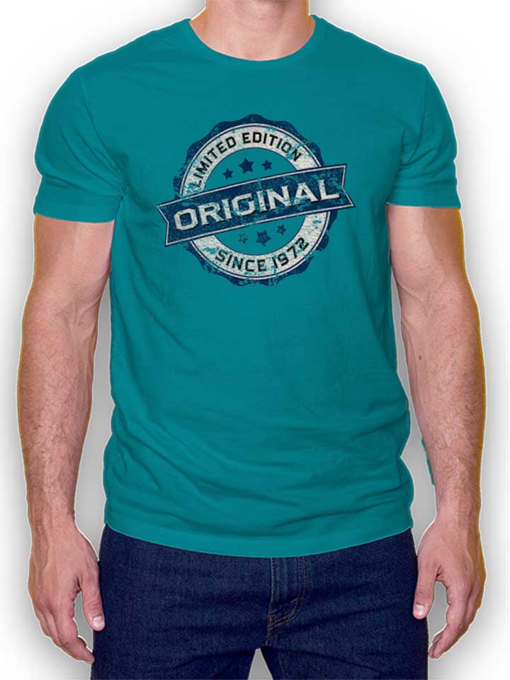 Original Since 1972 T-Shirt tuerkis L