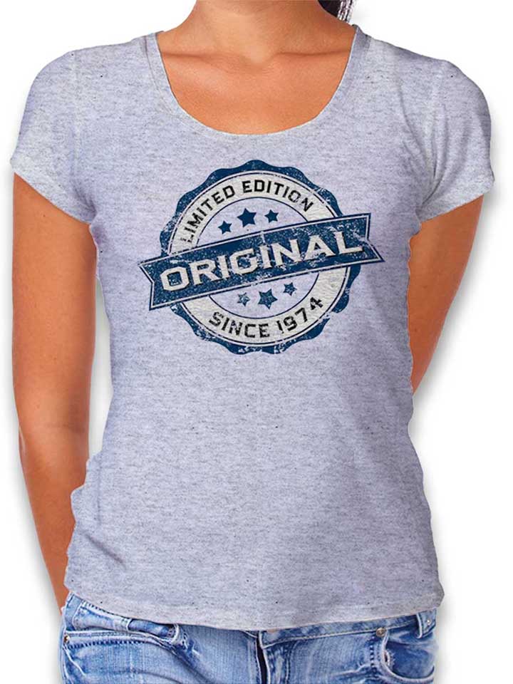 Original Since 1974 Damen T-Shirt grau-meliert L