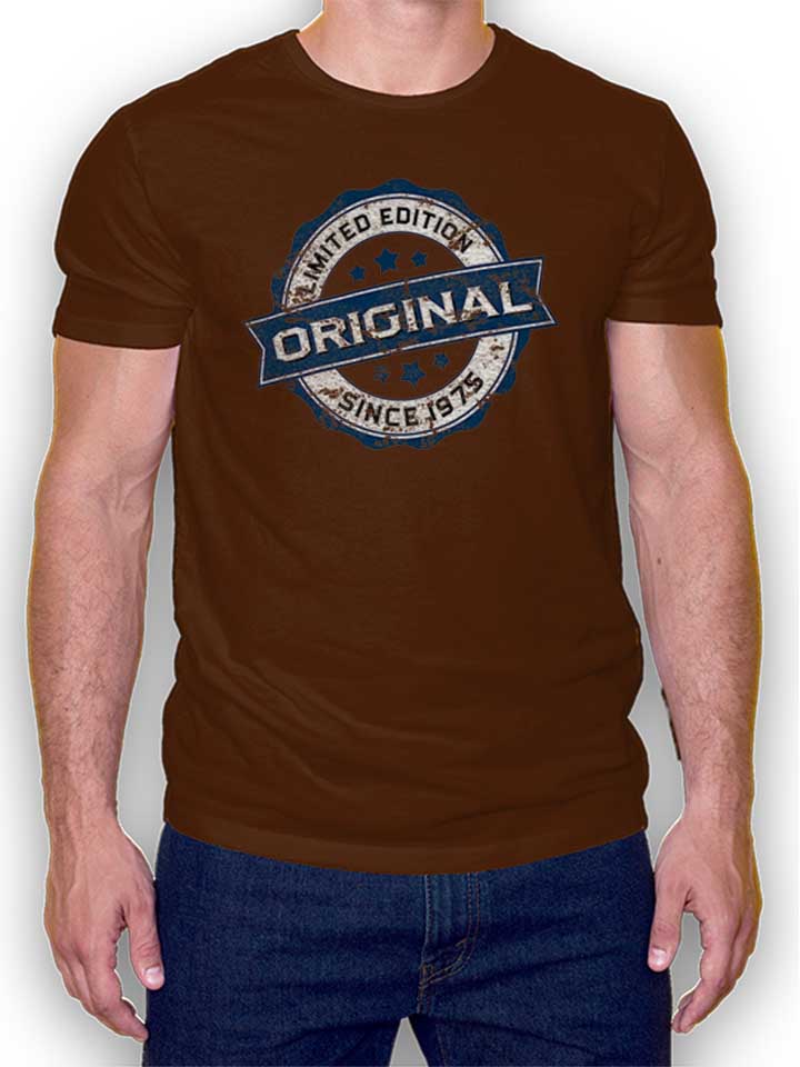 Original Since 1975 T-Shirt brown L