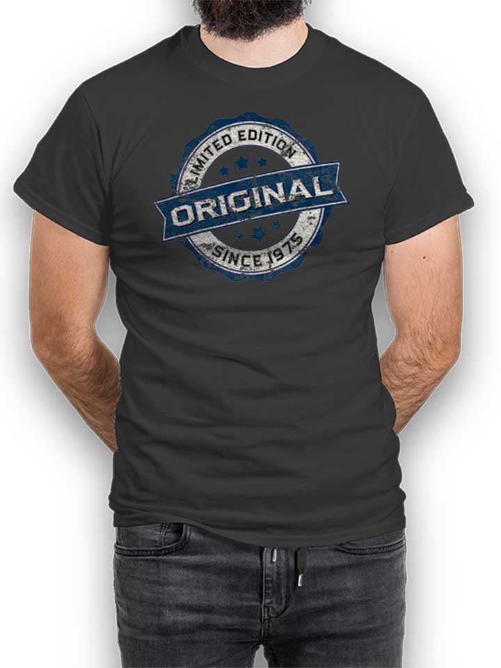 Original Since 1975 T-Shirt dunkelgrau L