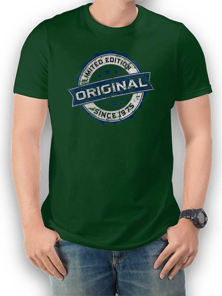 Original Since 1975 T-Shirt verde-scuro L