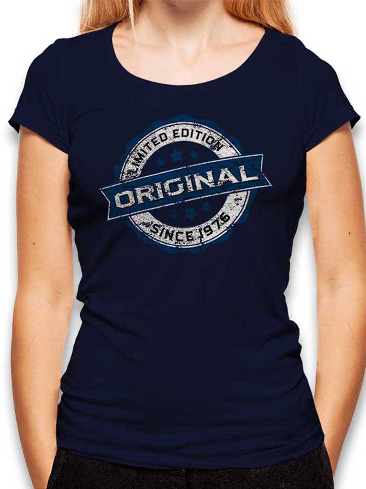 original-since-1976-damen-t-shirt dunkelblau 1