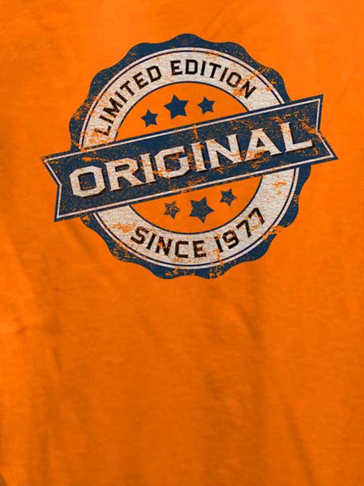 original-since-1977-damen-t-shirt orange 4