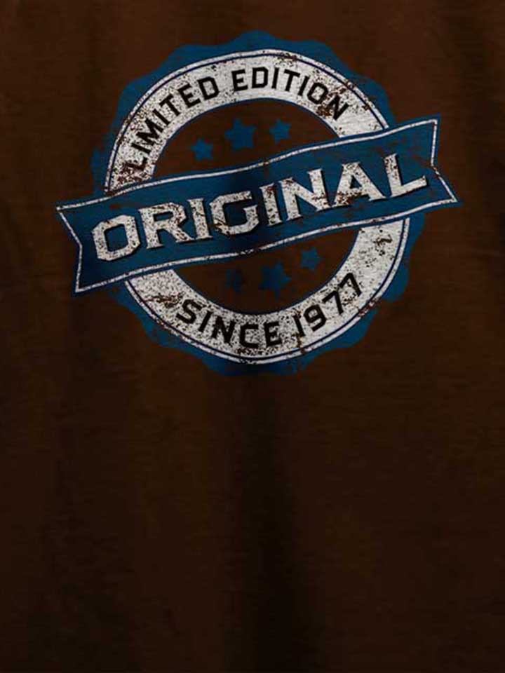 original-since-1977-t-shirt braun 4