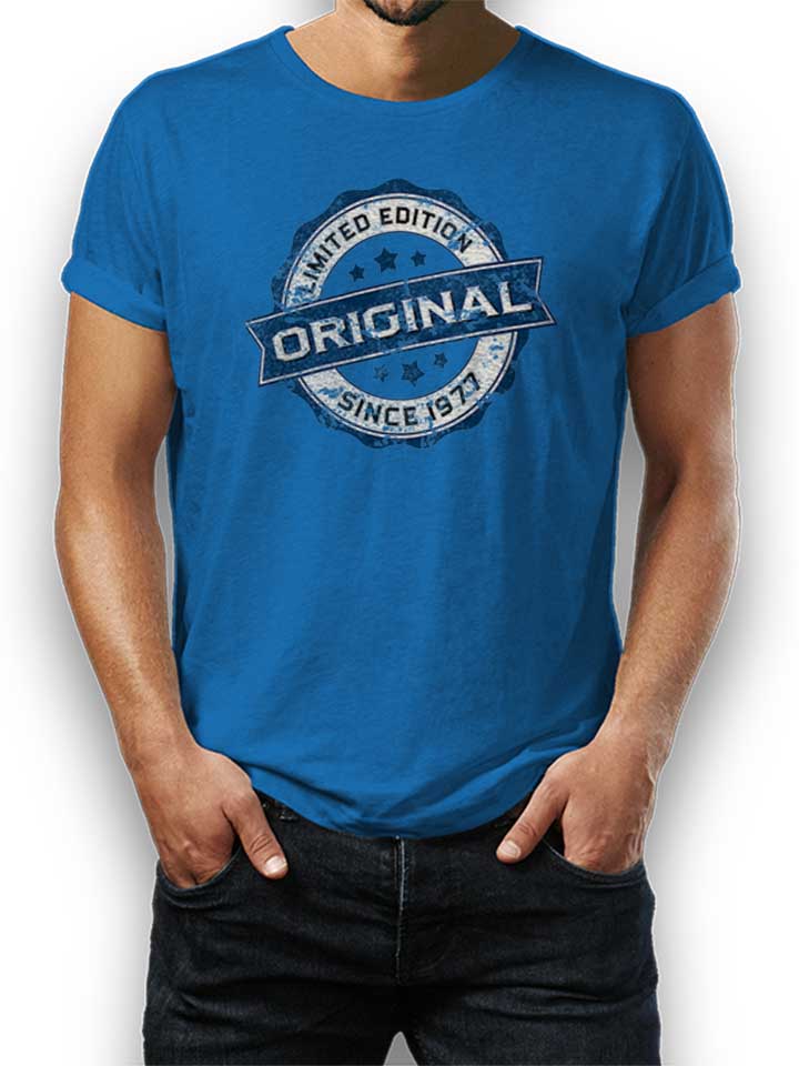 Original Since 1977 T-Shirt royal-blue L