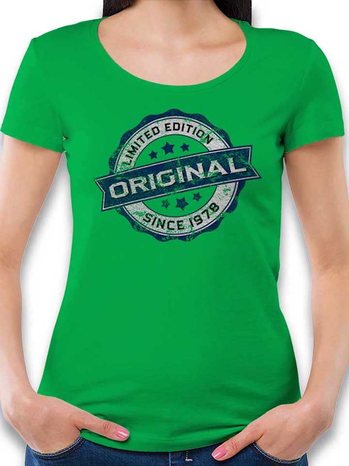 original-since-1978-damen-t-shirt gruen 1