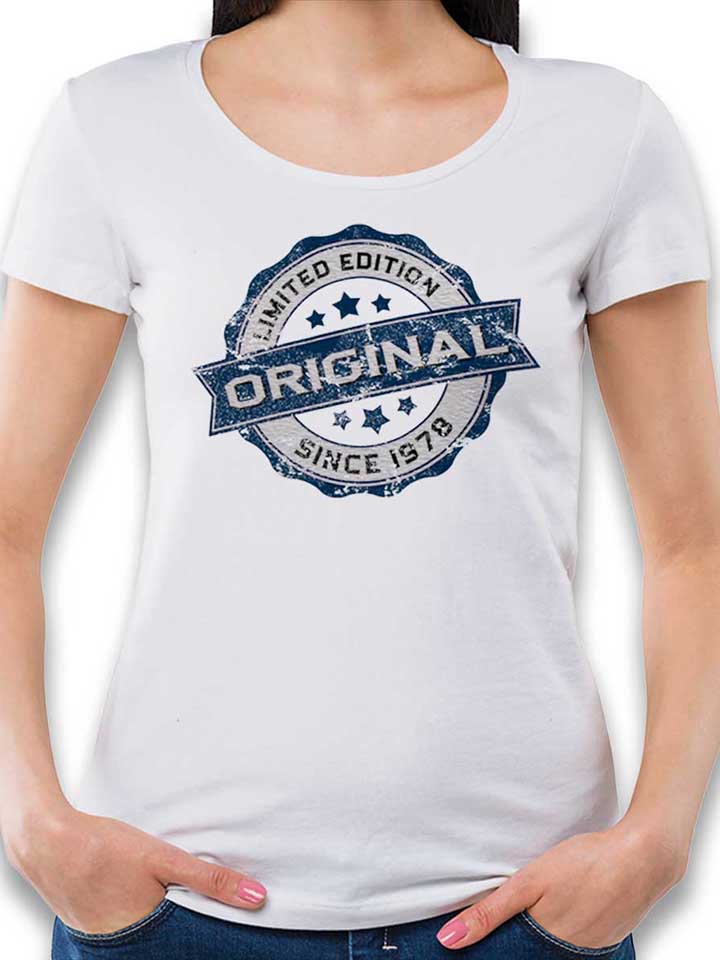 original-since-1978-damen-t-shirt weiss 1