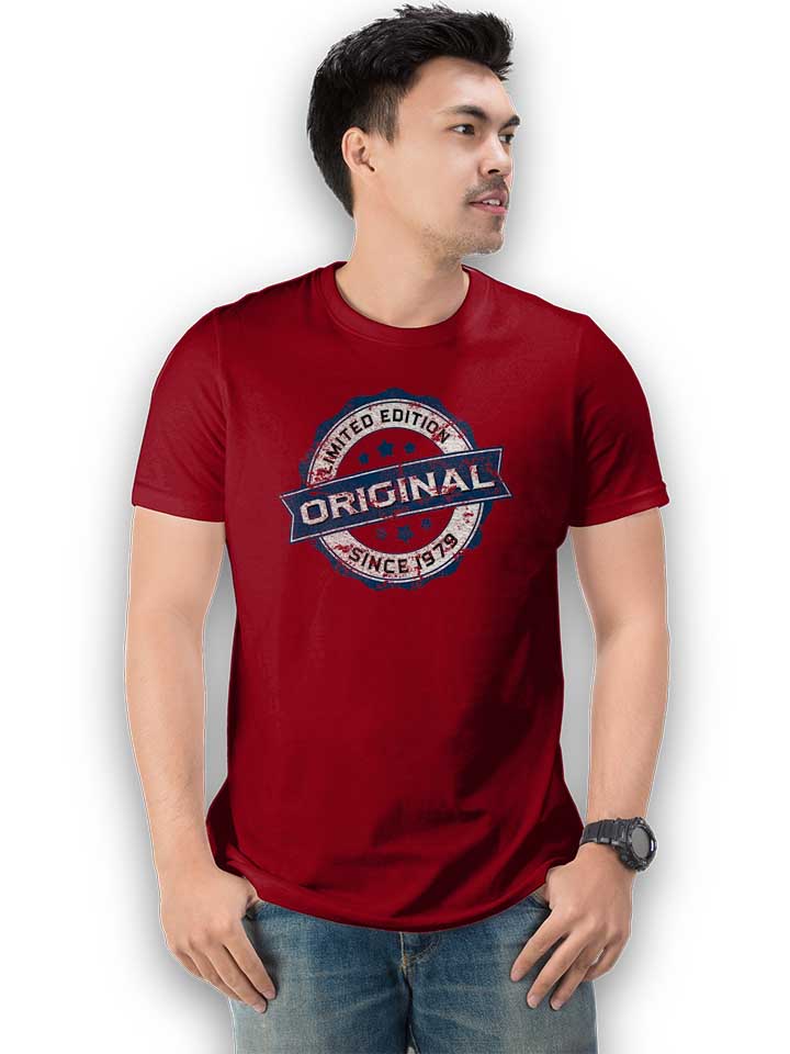 original-since-1979-t-shirt bordeaux 2