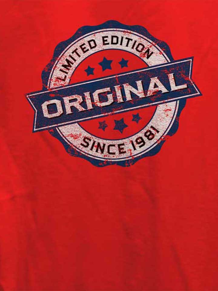 original-since-1981-damen-t-shirt rot 4