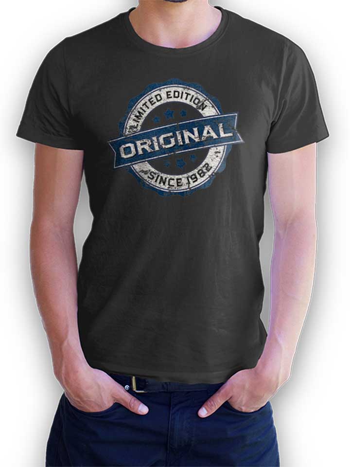 Original Since 1982 T-Shirt dunkelgrau L