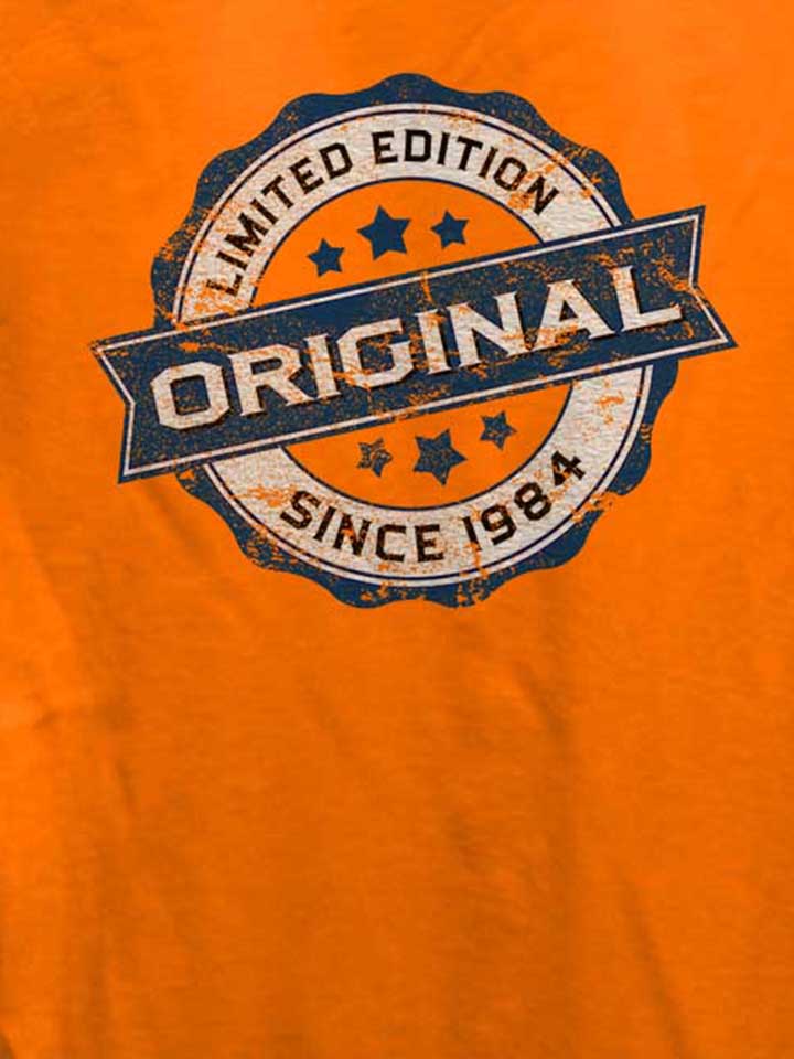 original-since-1984-damen-t-shirt orange 4