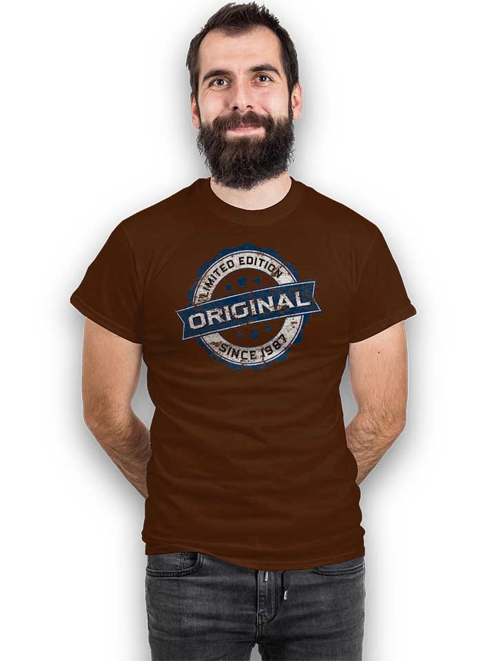 original-since-1987-t-shirt braun 2