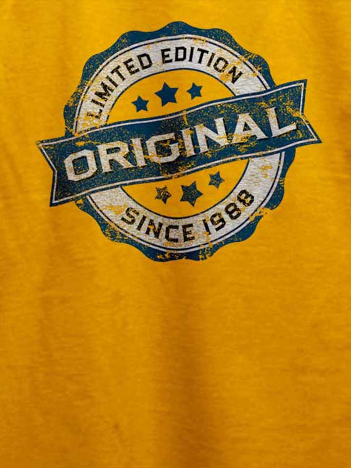 original-since-1988-t-shirt gelb 4