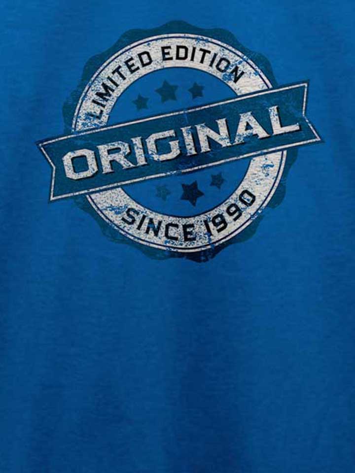original-since-1990-t-shirt royal 4