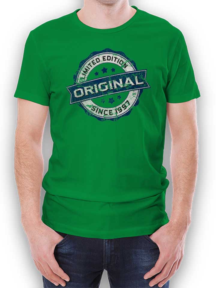 Original Since 1997 T-Shirt vert L