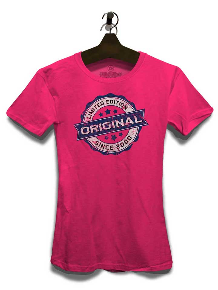 original-since-2000-damen-t-shirt fuchsia 3