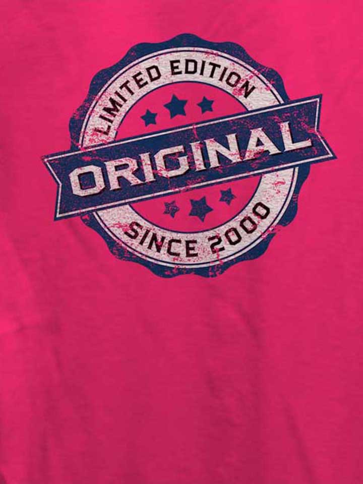original-since-2000-damen-t-shirt fuchsia 4