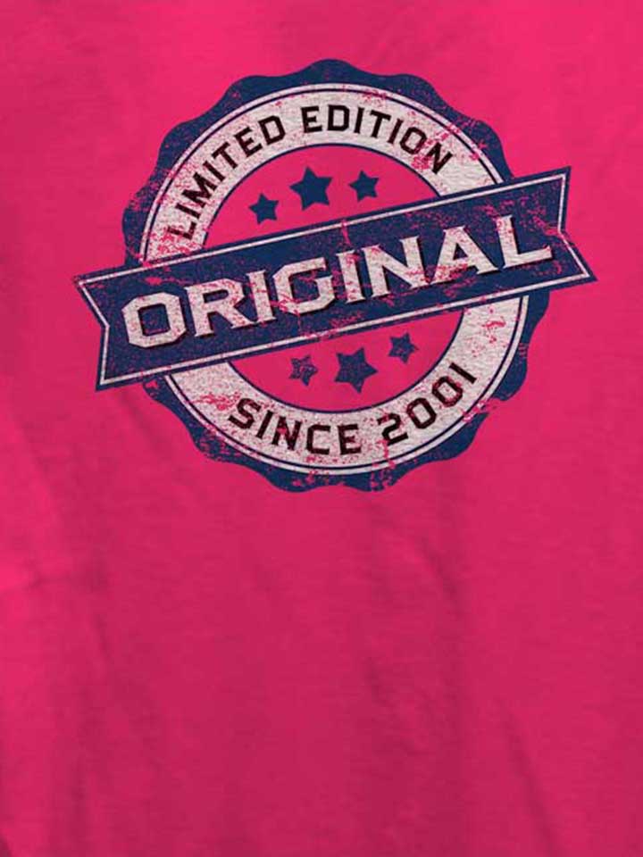 original-since-2001-damen-t-shirt fuchsia 4