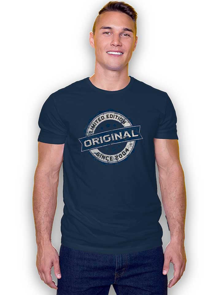 original-since-2004-t-shirt dunkelblau 2