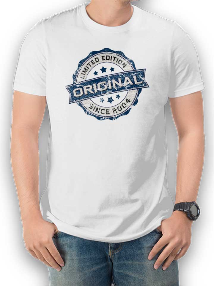 Original Since 2004 T-Shirt bianco L