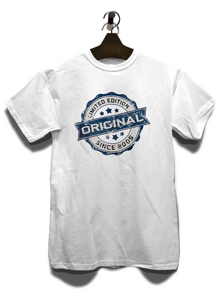 original-since-2005-t-shirt weiss 3