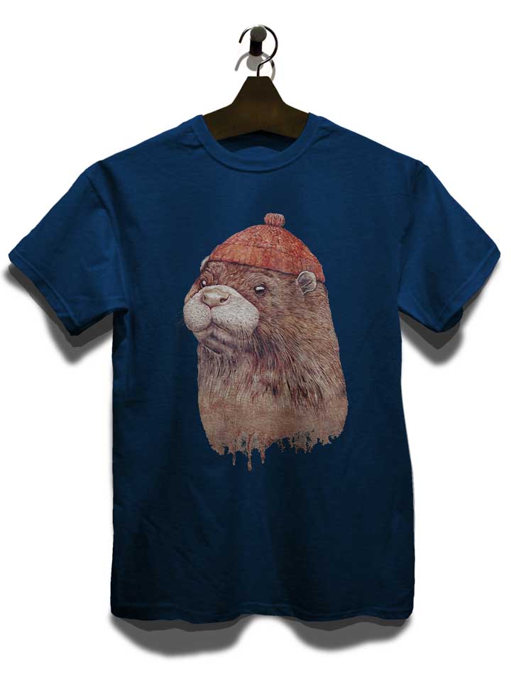 otter-02-t-shirt dunkelblau 3