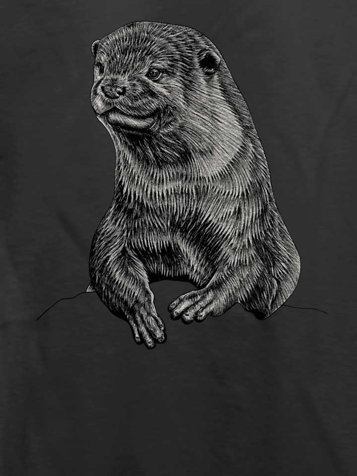 otter-ink-t-shirt dunkelgrau 4