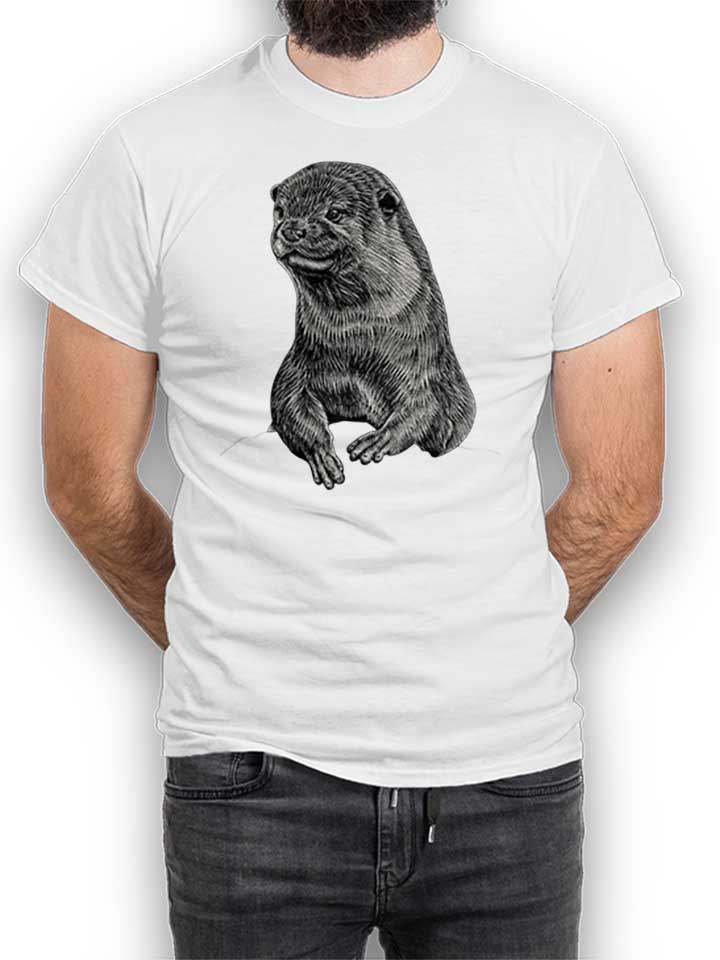 otter-ink-t-shirt weiss 1