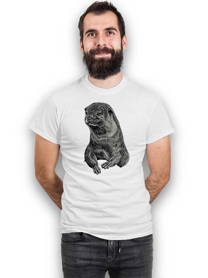 otter-ink-t-shirt weiss 2