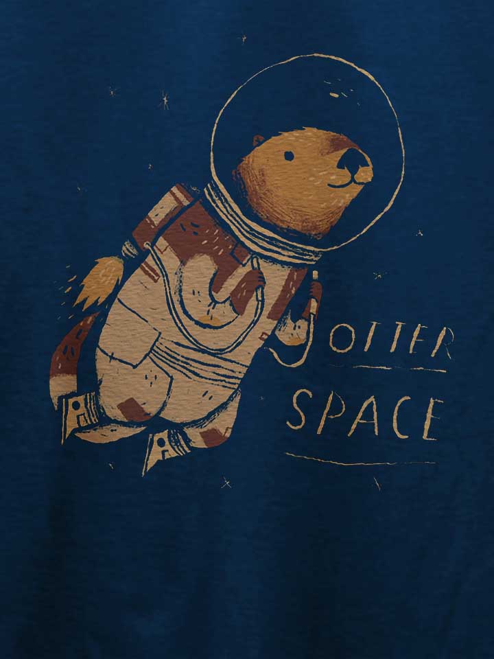 otter-space-astronaut-t-shirt dunkelblau 4