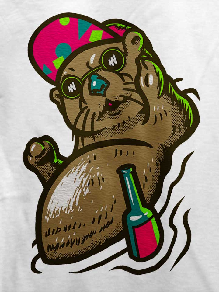 otter-t-shirt weiss 4