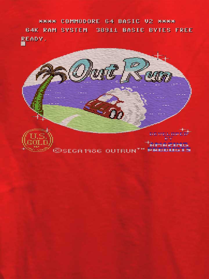 outrun-damen-t-shirt rot 4