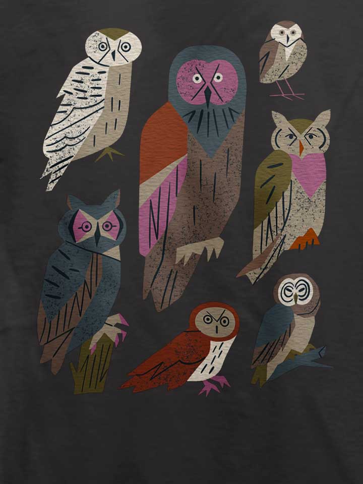 owl-friends-t-shirt dunkelgrau 4