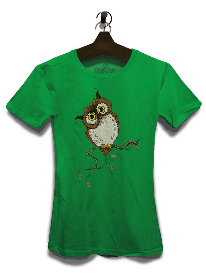 owl-on-tree-damen-t-shirt gruen 3