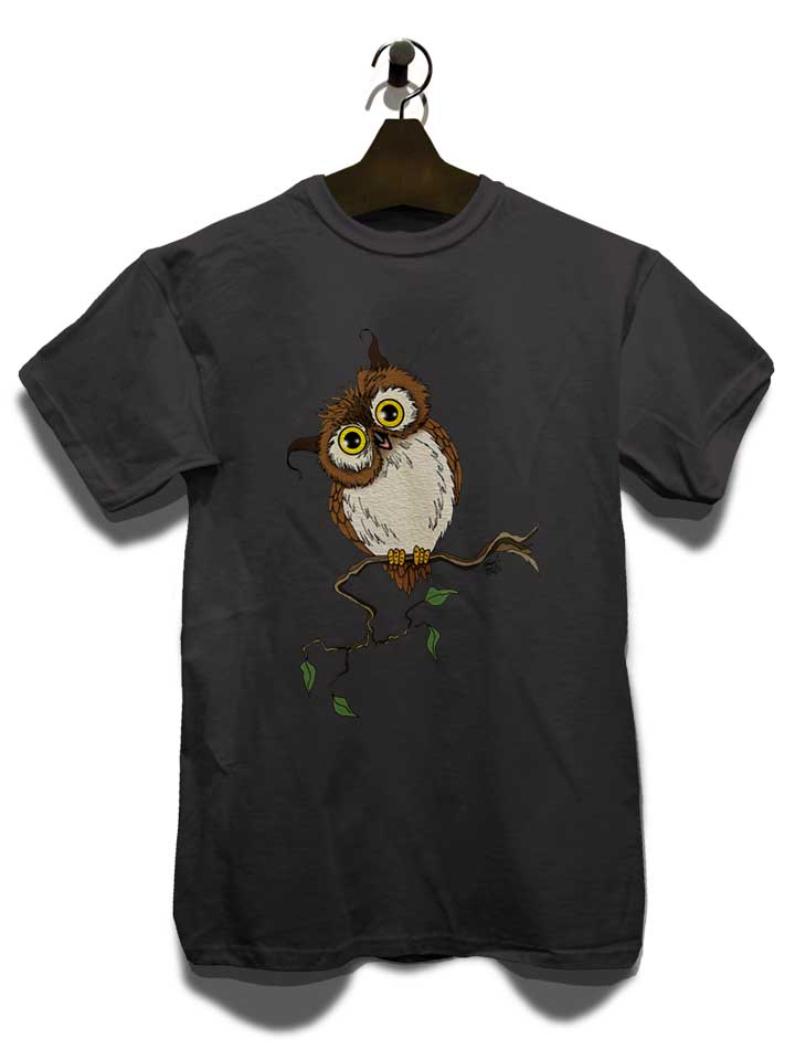 owl-on-tree-t-shirt dunkelgrau 3