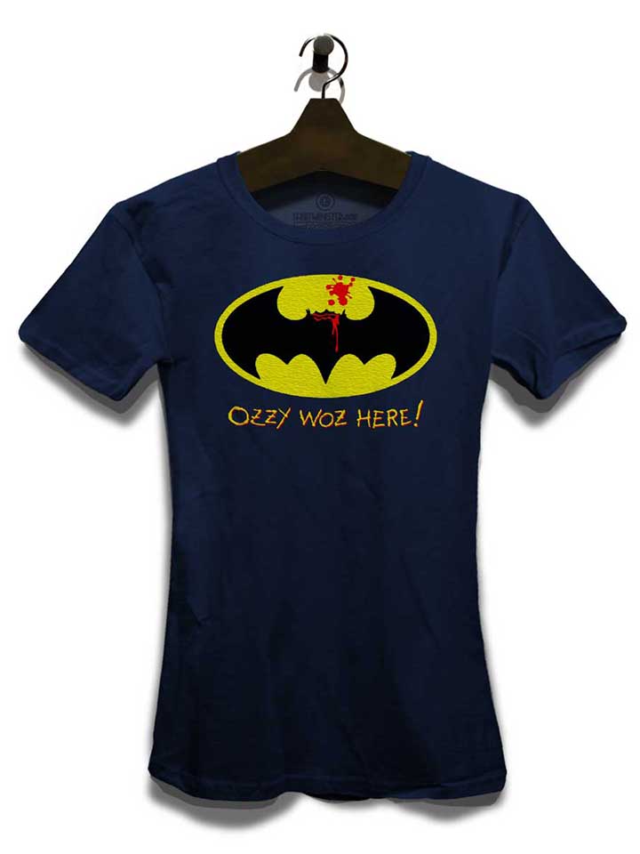 ozzy-woz-here-batman-damen-t-shirt dunkelblau 3