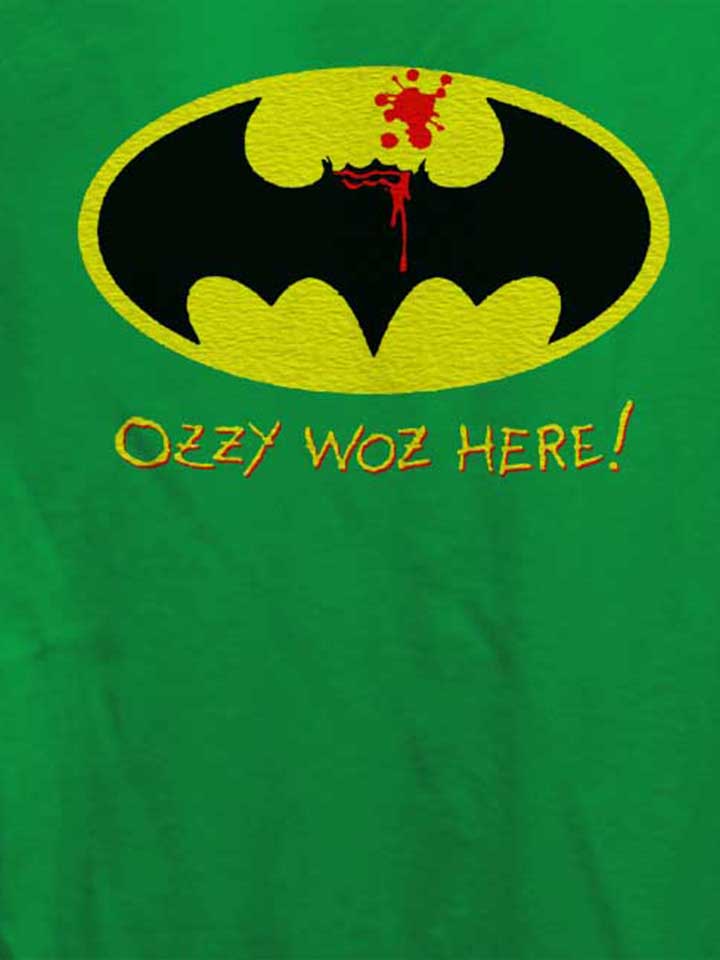 ozzy-woz-here-batman-damen-t-shirt gruen 4