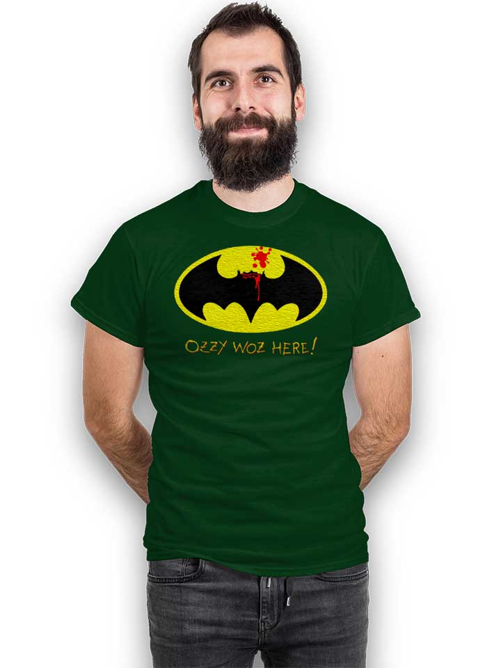 ozzy-woz-here-batman-t-shirt dunkelgruen 2