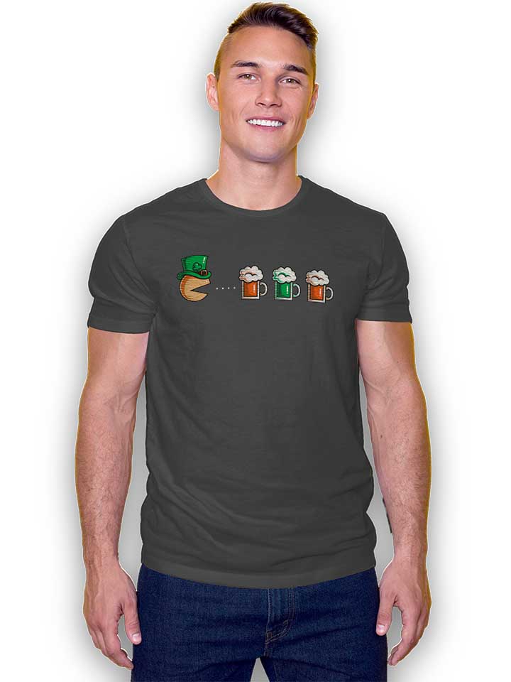 pac-drinking-beer-t-shirt dunkelgrau 2
